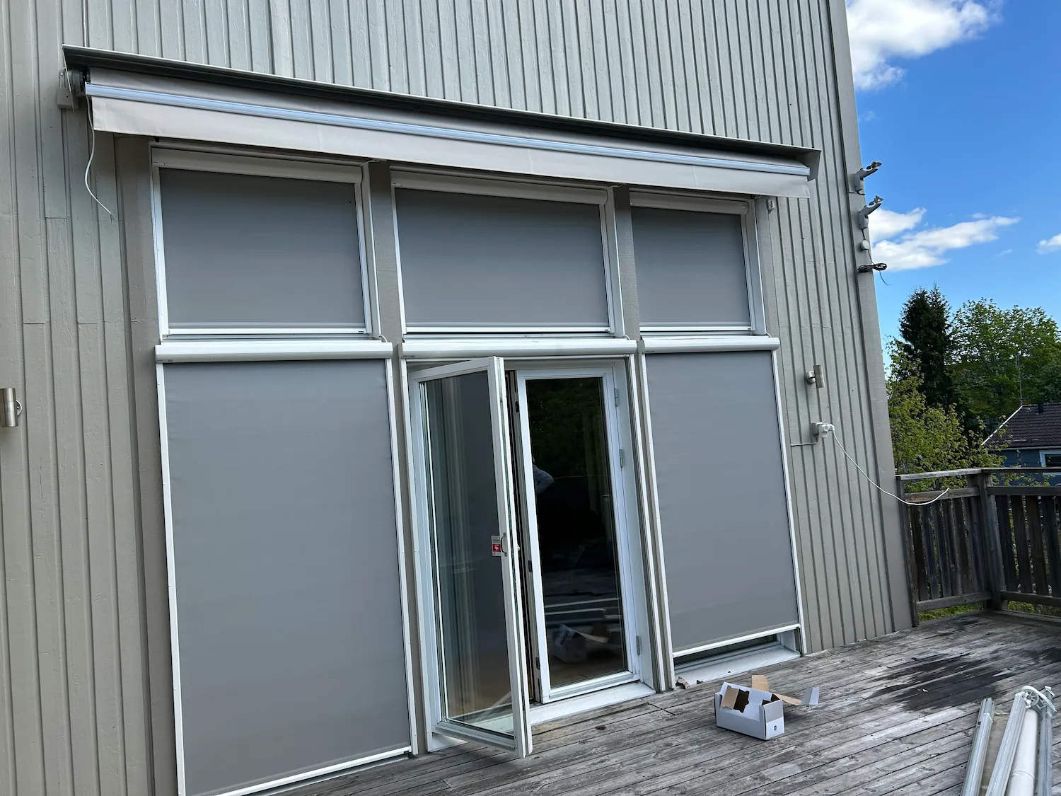 Terassmarkis och zipscreen i Tullinge